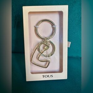 NWT Tous Letter Keychain
